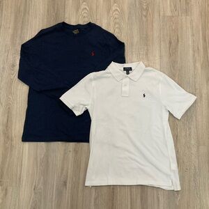 Polo Ralph Lauren Boys Longsleeve Tee and Collared Tee Set
